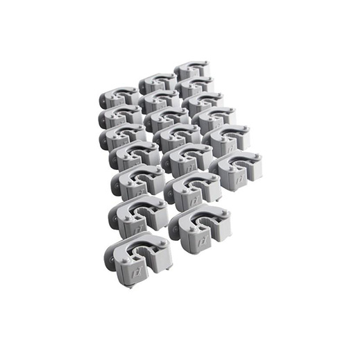 拖把夾扣 配背膠+螺絲 20個裝 PH 002000B