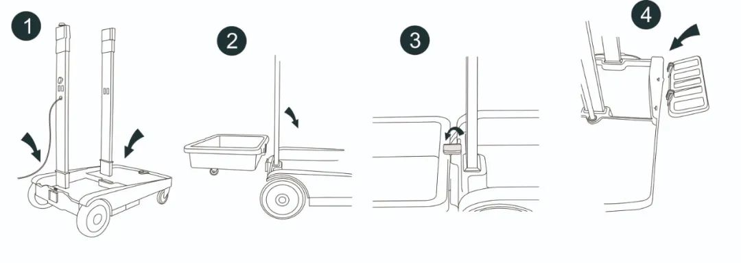 【新品】多元化的靈動(dòng)型清潔服務(wù)車，小身材，大才能