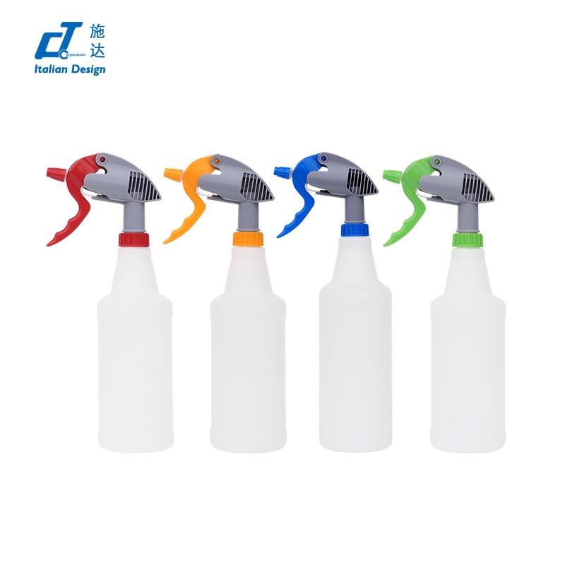 圓形噴壺 圓形大流量噴壺 750ml 紅黃藍(lán)綠四色可選 TR 76
