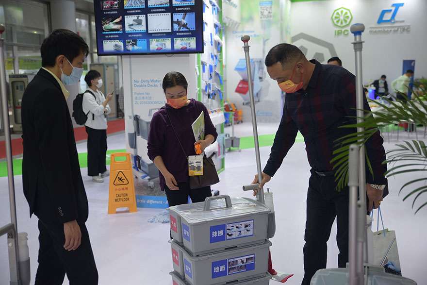 【花絮】第二十八屆廣州酒店用品展覽會(huì)正式開(kāi)幕，施達(dá)清潔設(shè)備閃亮登場(chǎng)